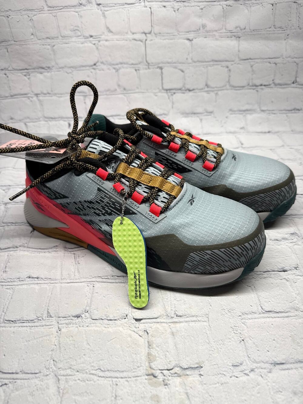 NWT the Reebok Work Nano X1 Adventure composite toe work sneakers Size 7.5